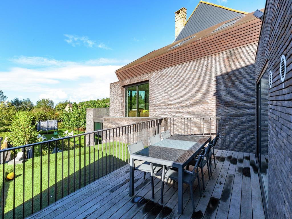 Modern Holiday Home Near Bruges And The North Sea Eksteriør billede